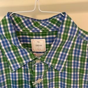 Gap Lived In Button Down Shirt - M